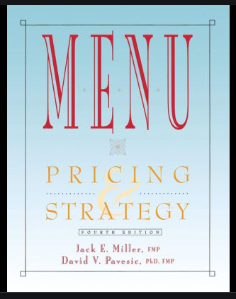 Menu Pricing Strategy 4th Ed