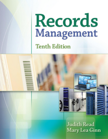 Records Management 10th Ed