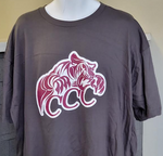 Coahoma Tigers Adult Tee Charcoal