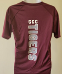 Maroon B-Core Tee S/S