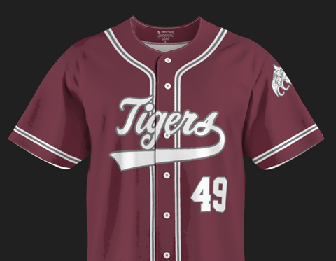 Tigers 49 Baseball Jersey